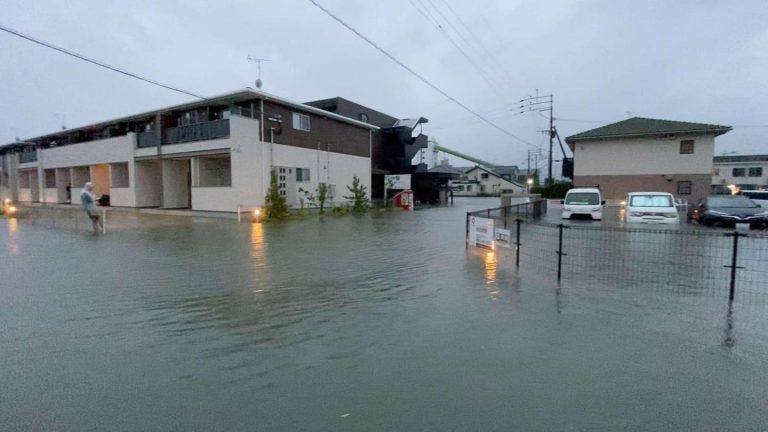 Japan Hit By Torrential Rains And Landslides