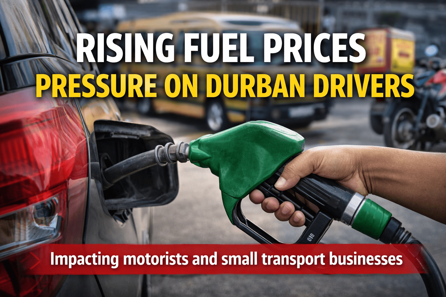 Rising Fuel Prices Continue to Put Pressure on Durban Drivers and Small Transport Businesses